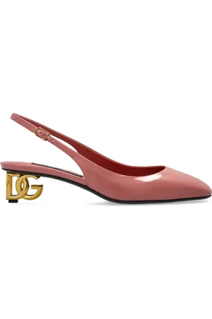Dolce & Gabbana Dames, Schoenen, Roze, Maat: 37 EU Leer