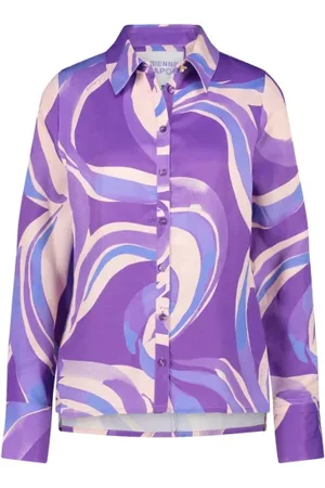 Fabienne Chapot Dames, Blouses & Shirts, Paars, Maat: L