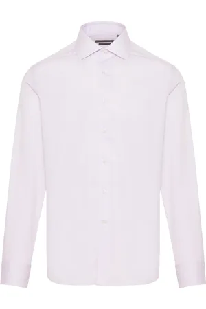 corneliani Heren, Overhemden, Paars, Maat: XL Katoen