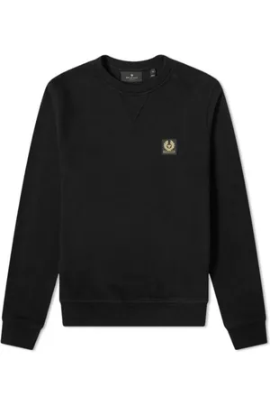 Belstaff Heren, Sweatshirts & Hoodies, Zwart, Maat: L Katoen