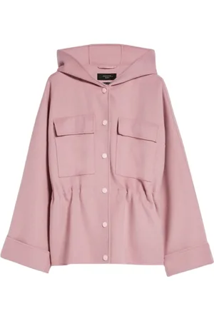 Max Mara Dames, Mantels, Roze, Maat: 3XS Wol