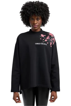Carlo Colucci Heren, Tops, Zwart, Maat: S