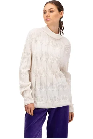 Fynch-Hatton Dames, Truien, Wit, Maat: XL