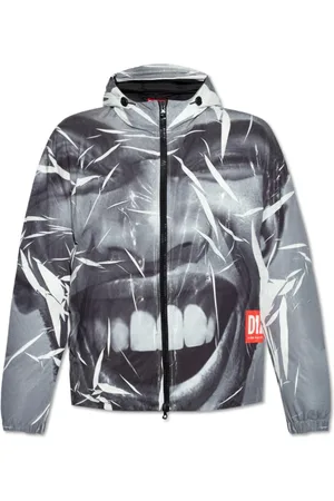 Diesel Heren, Jassen, Grijs, Maat: XL