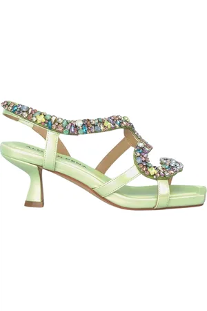 Alma en Pena Dames, Schoenen, Groen, Maat: 37 EU Leer