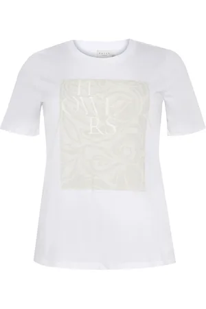 Kaffe Dames, Tops, Wit, Maat: M