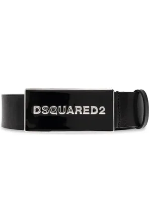 Dsquared2 Heren, Accessoires, Zwart, Maat: 90 CM Leer
