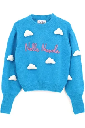MC2 SAINT BARTH Dames, Truien, Blauw, Maat: XS Wol