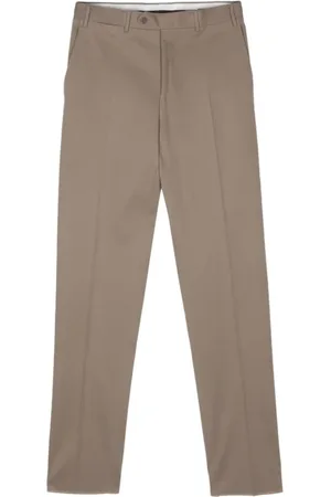 CANALI Heren, Broeken, , Maat: 3XL Katoen