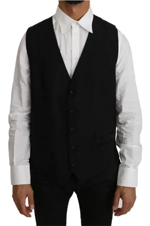 Dolce & Gabbana Heren, Pakken, Zwart, Maat: L Zijde