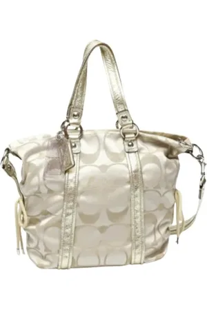 Coach Dames, Pre-owned, Geel, Maat: ONE Size Leer