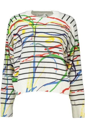Desigual Dames, Truien, Veelkleurig, Maat: XS