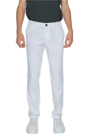 Armani Exchange Heren, Broeken, Wit, Maat: W32 Katoen
