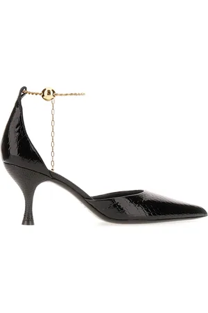 Salvatore Ferragamo Dames, Schoenen, Zwart, Maat: 36 1/2 EU Leer