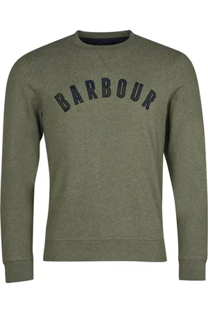 Barbour Heren, Sweatshirts & Hoodies, Groen, Maat: L Katoen