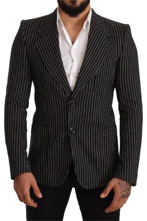 Dolce & Gabbana Heren, Jassen, Zwart, Maat: M Wol