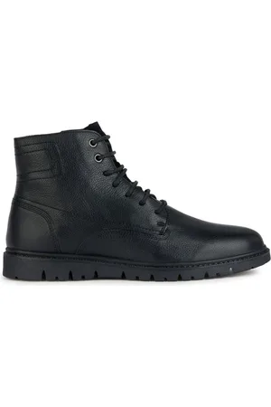 Geox Heren, Schoenen, Zwart, Maat: 45 EU Leer