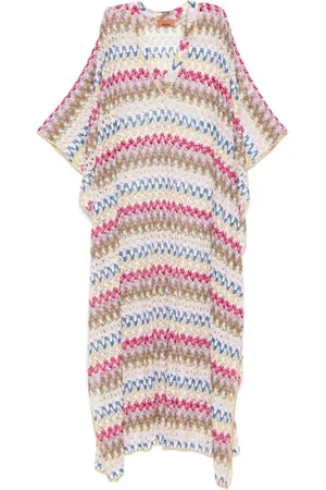Missoni Dames, Jurken, Veelkleurig, Maat: M