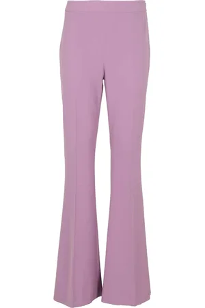 Moschino Dames, Broeken, Paars, Maat: 2XS Poliester
