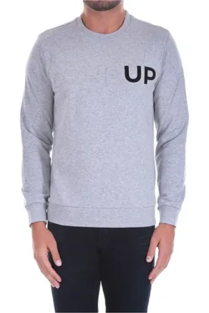 Dondup Heren, Sweatshirts & Hoodies, Grijs, Maat: XL Katoen