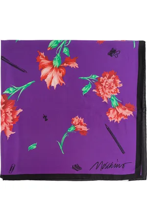 Moschino Unisex, Accessoires, Paars, Maat: ONE Size Zijde