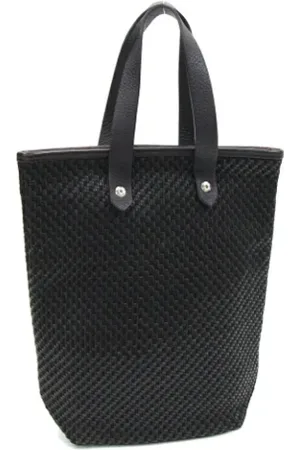 Hermès Dames, Pre-owned, Zwart, Maat: ONE Size Leer