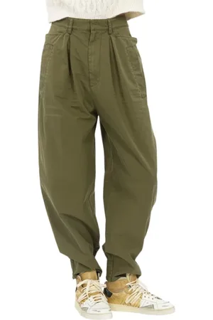 Dsquared2 Dames, Broeken, Groen, Maat: 2XS Katoen