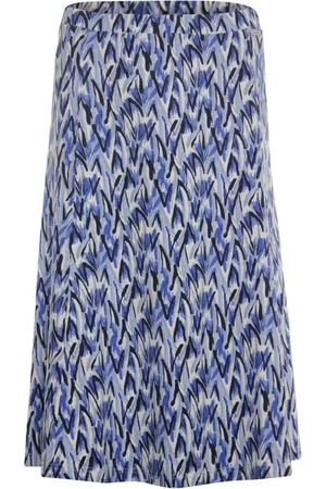 Roberto Sarto Dames, Rokken, Blauw, Maat: 4XL
