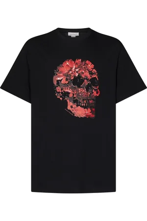 Alexander McQueen Heren, Tops, Zwart, Maat: XL Katoen