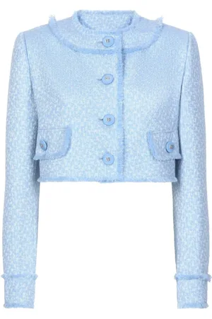 Dolce & Gabbana Dames, Jassen, Blauw, Maat: XS