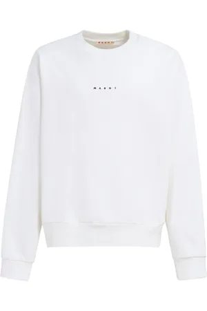 Marni Heren, Sweatshirts & Hoodies, Wit, Maat: XL Katoen