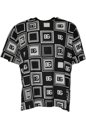 Dolce & Gabbana Heren, Tops, Zwart, Maat: 2XL Katoen