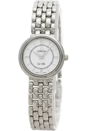 Omega Dames, Pre-owned, Wit, Maat: ONE Size