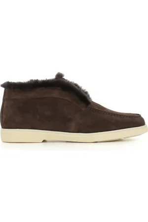 santoni Dames, Schoenen, Bruin, Maat: 37 1/2 EU Suède