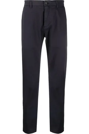 DEPARTMENT FIVE Heren, Broeken, Blauw, Maat: W30 Katoen