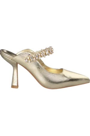 Alma en Pena Dames, Schoenen, Geel, Maat: 35 EU Leer