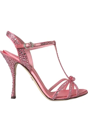 Dolce & Gabbana Dames, Schoenen, Roze, Maat: 39 EU Zijde