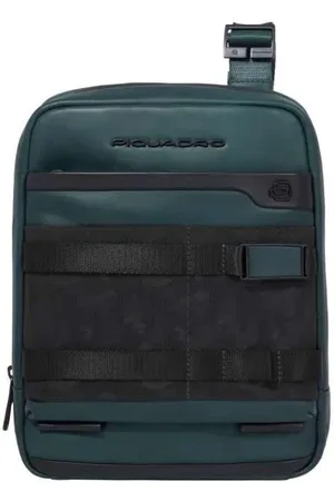 Piquadro Unisex, Tassen, Groen, Maat: ONE Size