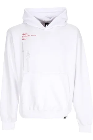 DOLLY NOIRE Heren, Sweatshirts & Hoodies, Wit, Maat: XL Katoen
