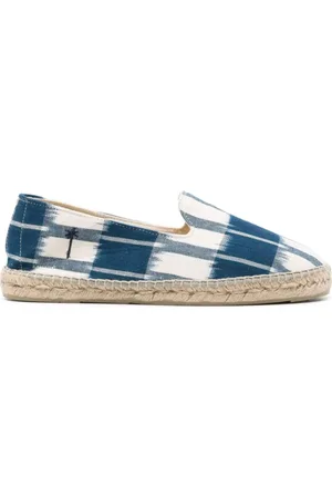 MANEBI Heren, Schoenen, Blauw, Maat: 44 EU Katoen