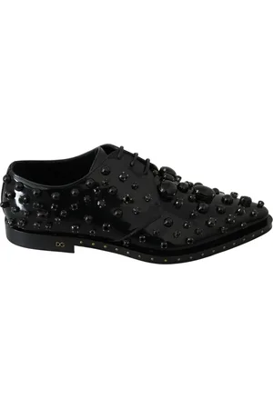 Dolce & Gabbana Heren, Schoenen, Zwart, Maat: 39 EU Leer