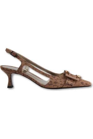 ROBERTO FESTA Dames, Schoenen, Bruin, Maat: 37 EU Denim