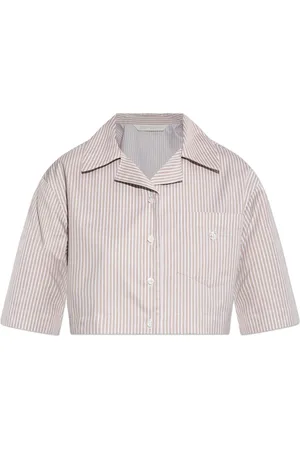 Palm Angels Dames, Blouses & Shirts, , Maat: 2XS Katoen