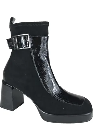 Hispanitas Dames, Schoenen, Zwart, Maat: 38 EU Leer