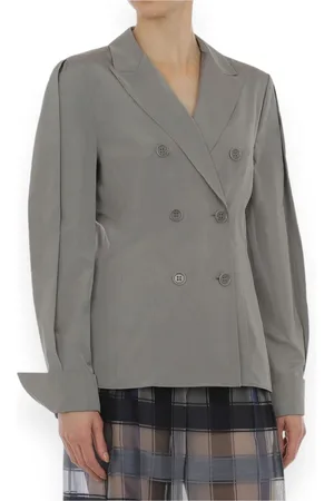 Alberta Ferretti Dames, Jassen, Grijs, Maat: M Taf