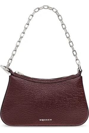 Alexander McQueen Dames, Tassen, Rood, Maat: ONE Size Leer