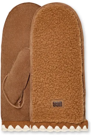 UGG Dames, Accessoires, Bruin, Maat: L/Xl Leer