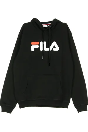 Fila Heren, Sweatshirts & Hoodies, Zwart, Maat: XS Katoen