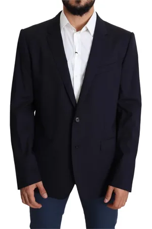 Dolce & Gabbana Heren, Pakken, Zwart, Maat: 3XL Wol