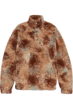 Alexander McQueen Heren, Sweatshirts & Hoodies, Bruin, Maat: XL Fleece